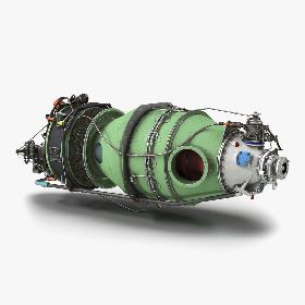 Turboprop Aircraft Engine Pratt and Whitney Canada PT6